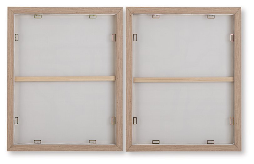 Waldett Wall Art (Set of 2) - Abundant Home Collections