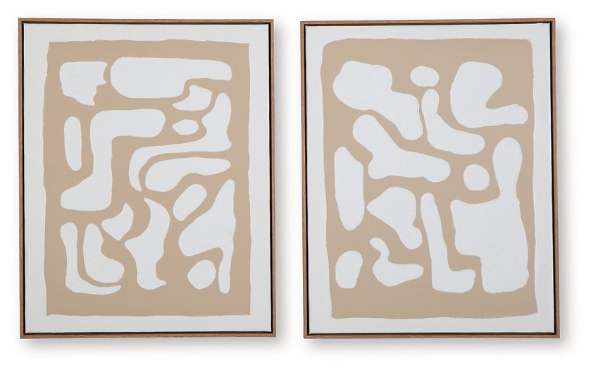 Waldett Wall Art (Set of 2) - Abundant Home Collections