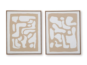 Waldett Wall Art (Set of 2) - Abundant Home Collections