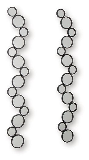 Vinler Accent Mirror Set (Set of 2) - Abundant Home Collections