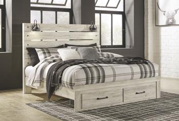 Cambeck Bed with 2 Storage Drawers - Abundant Home Collections