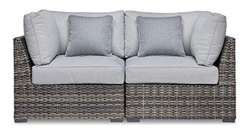 Harbor Court Corner with Cushion (Set of 2) - Abundant Home Collections