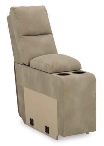 Next-Gen DuraPella Power Reclining Sectional Loveseat with Console - Abundant Home Collections