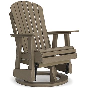 Hyland wave Outdoor Swivel Glider Chair - Abundant Home Collections