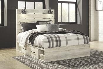 Cambeck Bed with 2 Storage Drawers - Abundant Home Collections