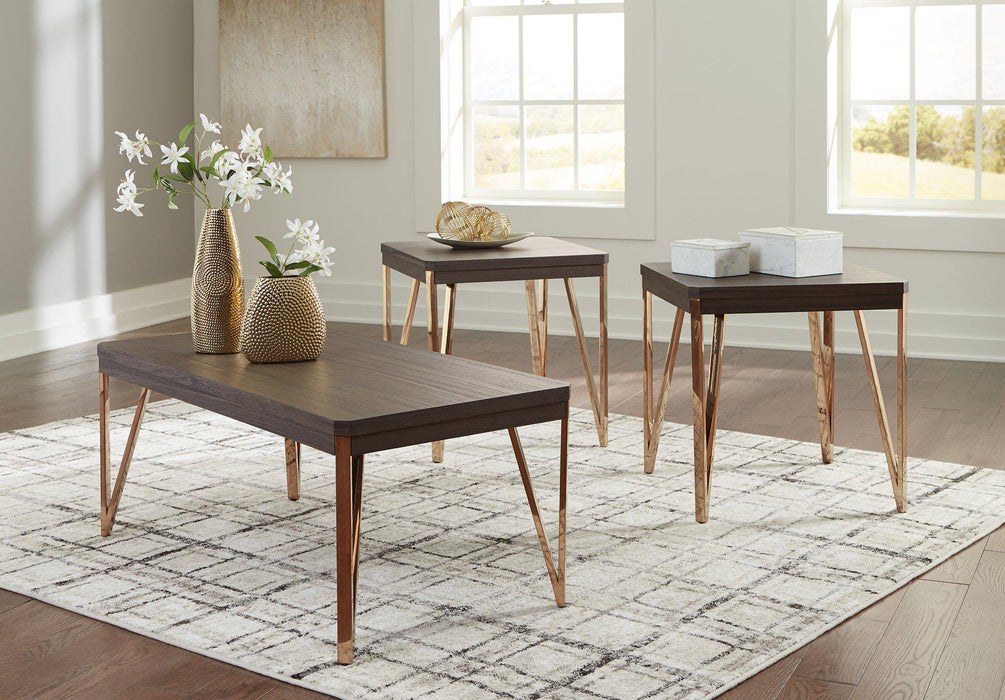 Bandyn Table (Set of 3) - Abundant Home Collections