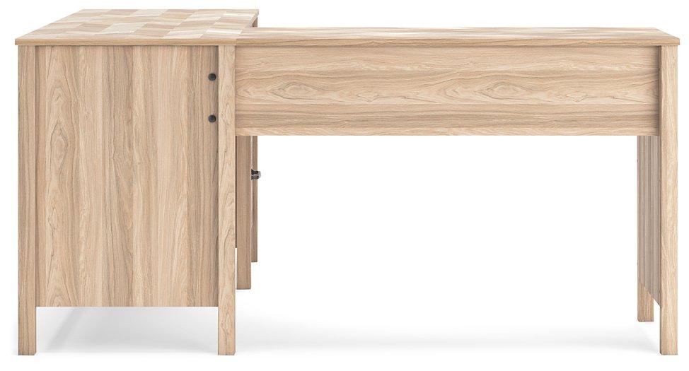 Battelle 60" Home Office Desk with Return - Abundant Home Collections