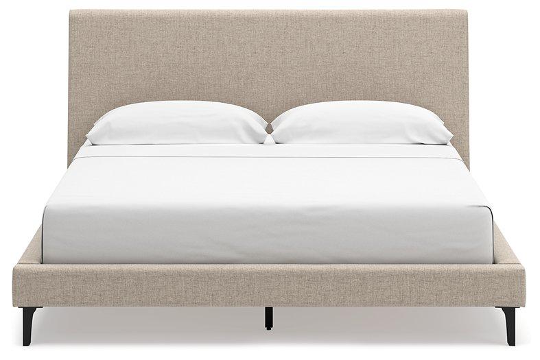 Cielden Upholstered Bed with Roll Slats - Abundant Home Collections