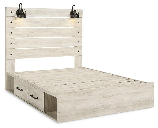 Cambeck Bed with 4 Storage Drawers - Abundant Home Collections