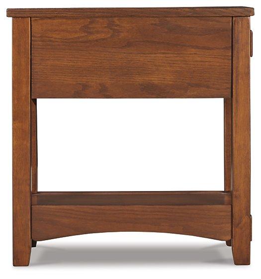 Breegin Chairside End Table - Abundant Home Collections