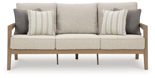 Hallow Creek Outdoor Sofa with Cushion - Abundant Home Collections