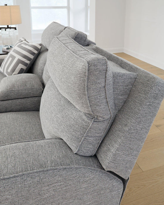 Biscoe Power Reclining Loveseat - Abundant Home Collections