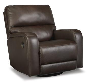 Emberla Swivel Glider Recliner - Abundant Home Collections