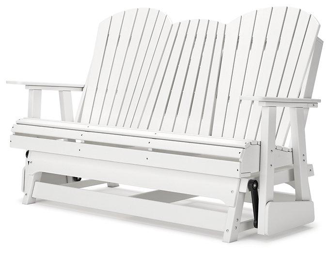 Hyland wave Outdoor Glider Loveseat - Abundant Home Collections