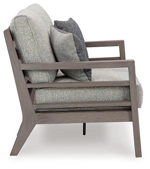 Hillside Barn Outdoor Loveseat with Cushion - Abundant Home Collections