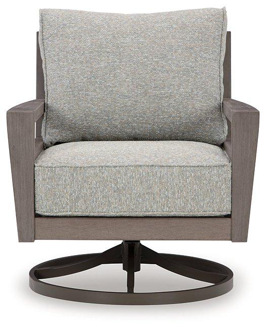 Hillside Barn Outdoor Swivel Lounge with Cushion - Abundant Home Collections