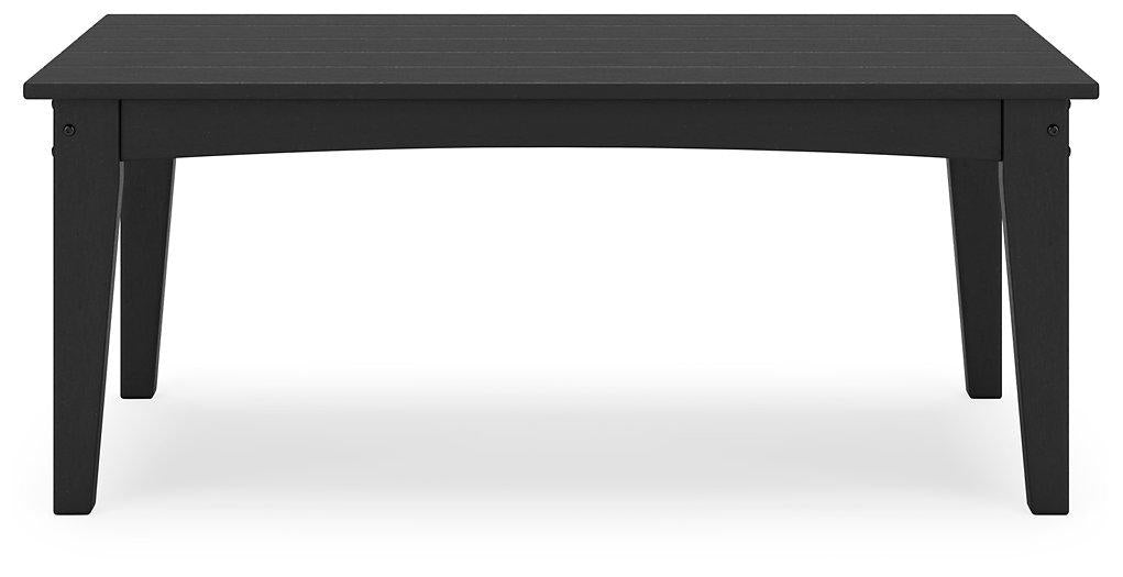 Hyland wave Outdoor Coffee Table - Abundant Home Collections