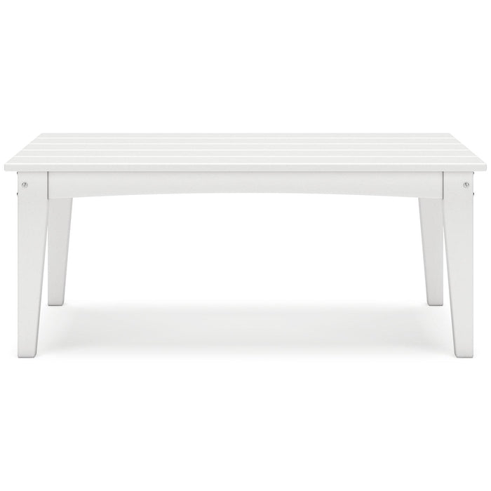 Hyland wave Outdoor Coffee Table - Abundant Home Collections