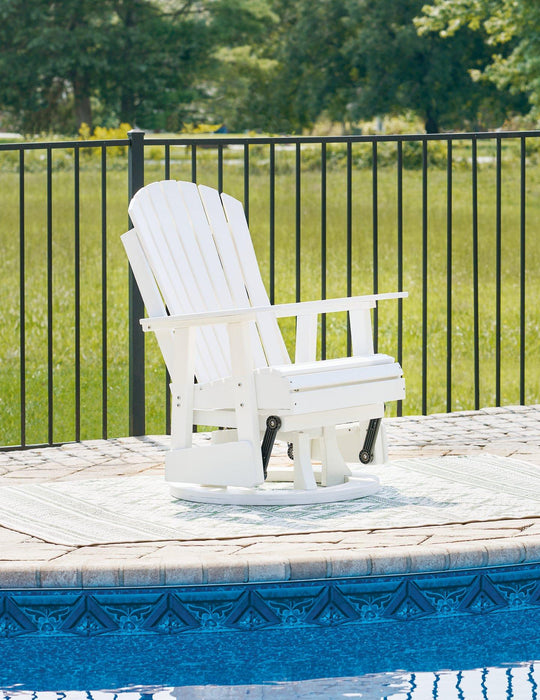 Hyland wave Outdoor Swivel Glider Chair - Abundant Home Collections