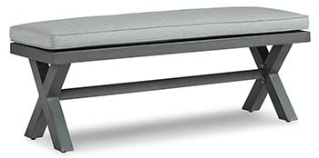 Elite Park Outdoor Bench with Cushion - Abundant Home Collections