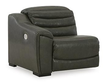 Center Line Power Reclining Sectional Loveseat - Abundant Home Collections