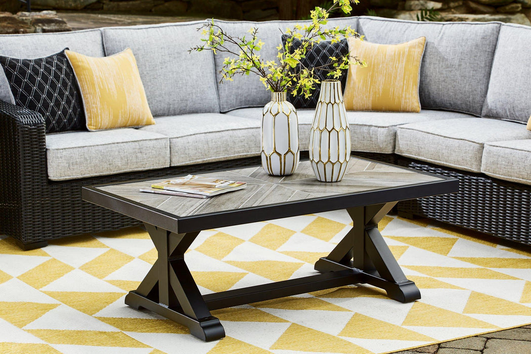 Beachcroft Outdoor Coffee Table - Abundant Home Collections