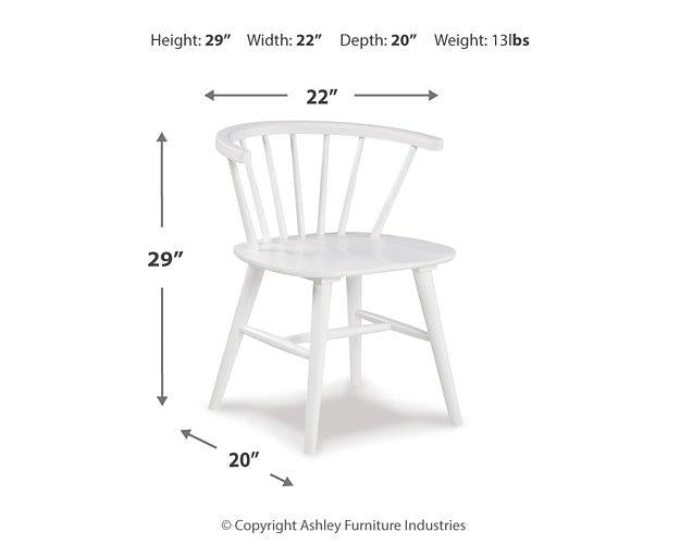 Grannen Dining Chair - Abundant Home Collections