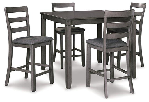 Bridson Counter Height Dining Table and Bar Stools (Set of 5) - Abundant Home Collections