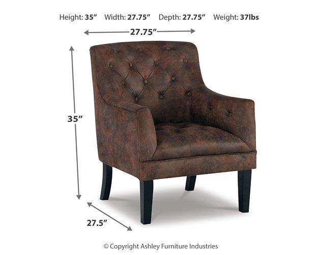 Drakelle Accent Chair - Abundant Home Collections