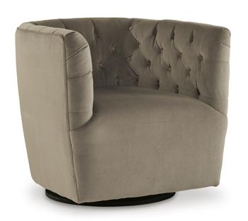 Hayesler Swivel Accent Chair - Abundant Home Collections