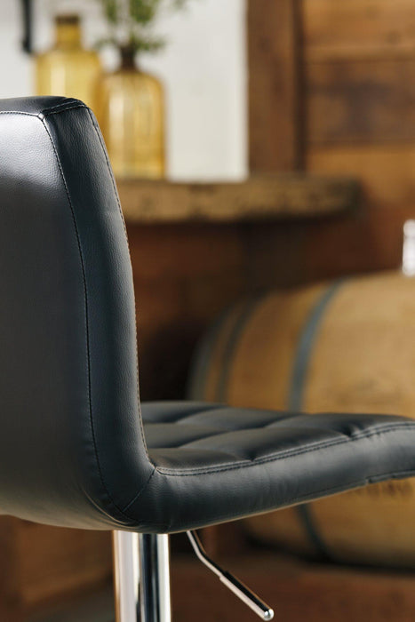 Bellatier Adjustable Height Bar Stool - Abundant Home Collections