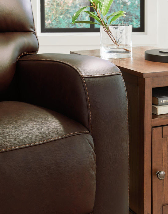 Emberla Swivel Glider Recliner - Abundant Home Collections