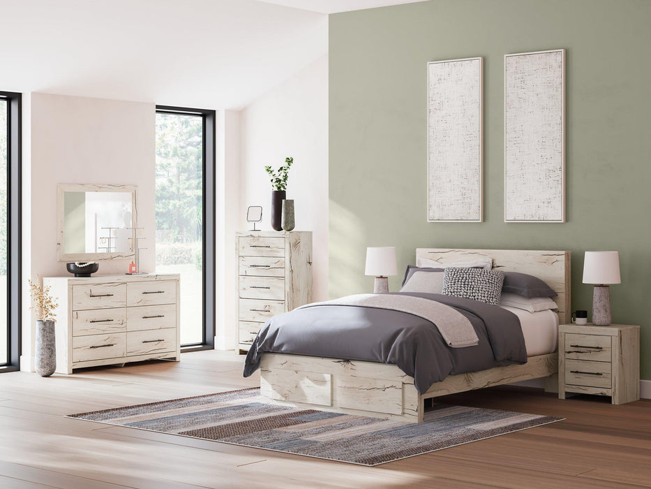 Lawroy Panel Storage Bed - Abundant Home Collections