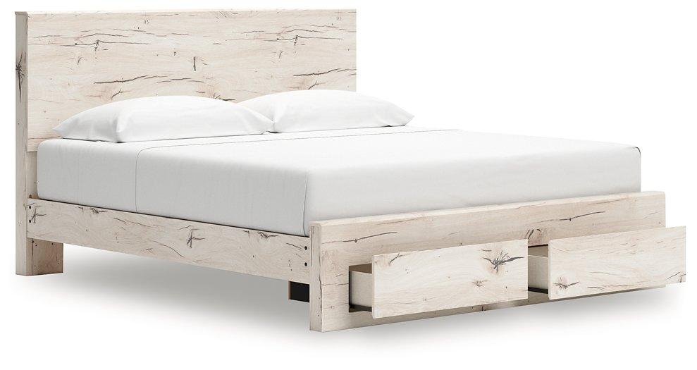 Lawroy Panel Storage Bed - Abundant Home Collections