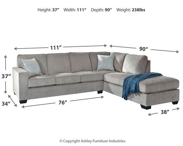 Altari Sectional with Chaise - Abundant Home Collections