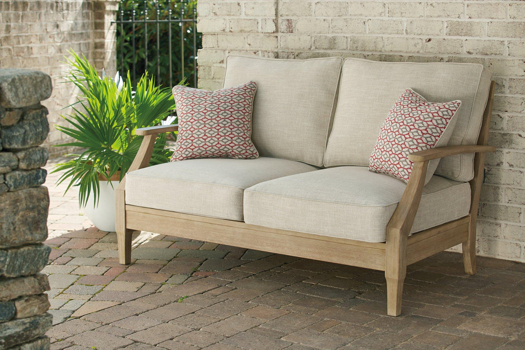 Clare View Loveseat with Cushion - Abundant Home Collections