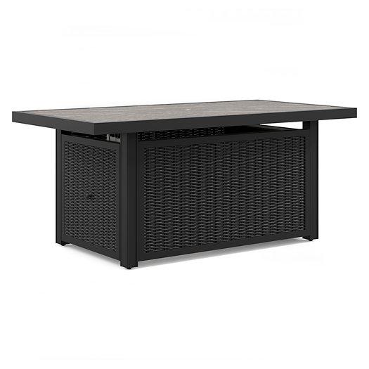 Beachcroft Outdoor Fire Pit Table - Abundant Home Collections