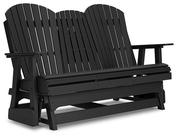 Hyland wave Outdoor Glider Loveseat - Abundant Home Collections