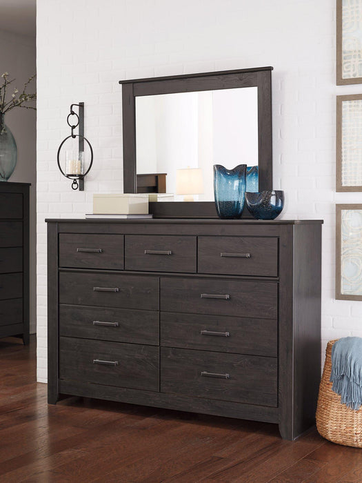 Brinxton Dresser and Mirror - Abundant Home Collections