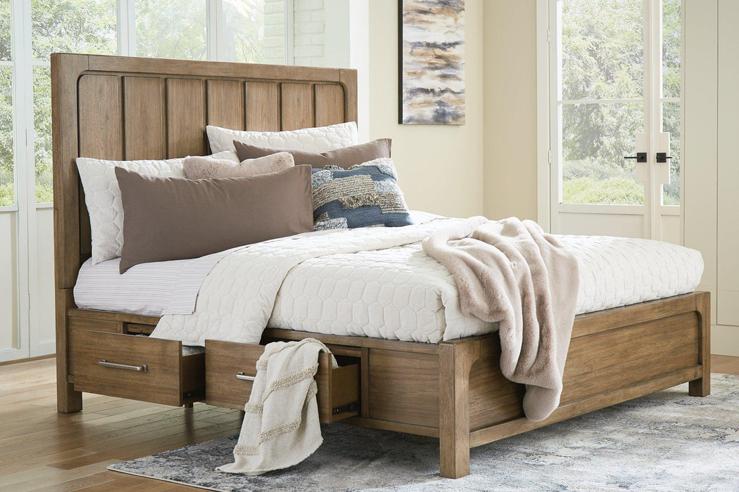 Cabalynn Bed with Storage - Abundant Home Collections