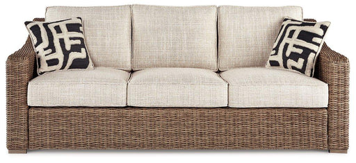 Beachcroft Outdoor Sofa with Cushion - Abundant Home Collections