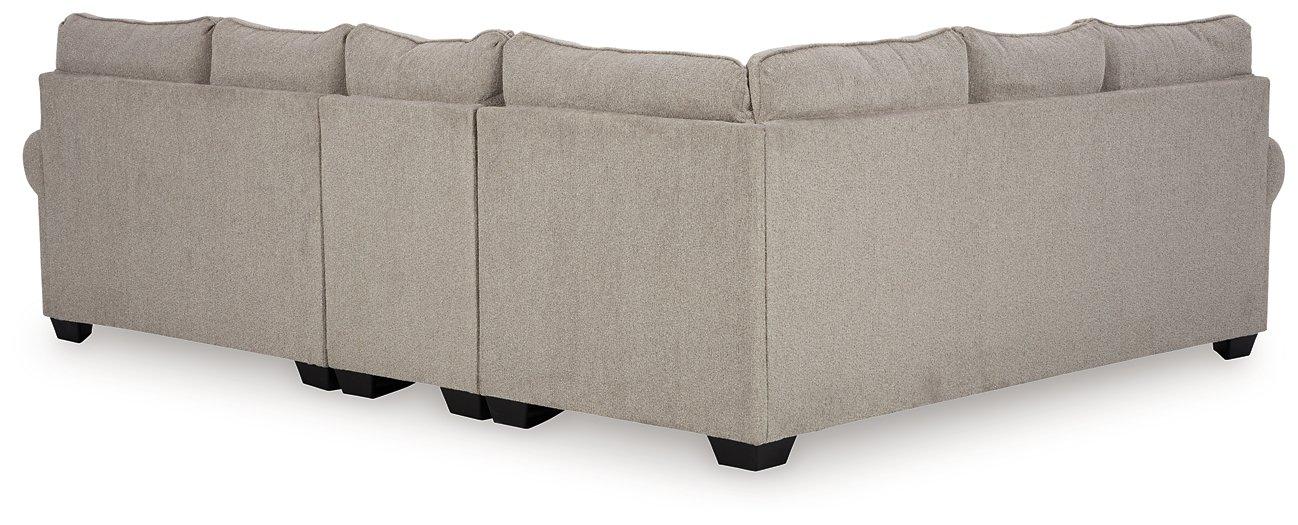 Claireah Sectional - Abundant Home Collections
