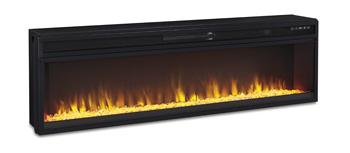 Camdill 80" TV Stand with Electric Fireplace - Abundant Home Collections