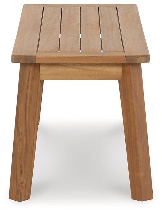 Janiyah Outdoor Dining Bench - Abundant Home Collections