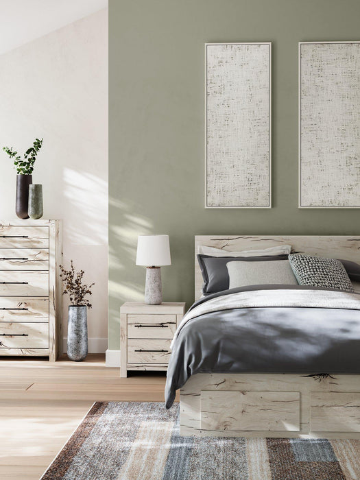 Lawroy Panel Storage Bed - Abundant Home Collections