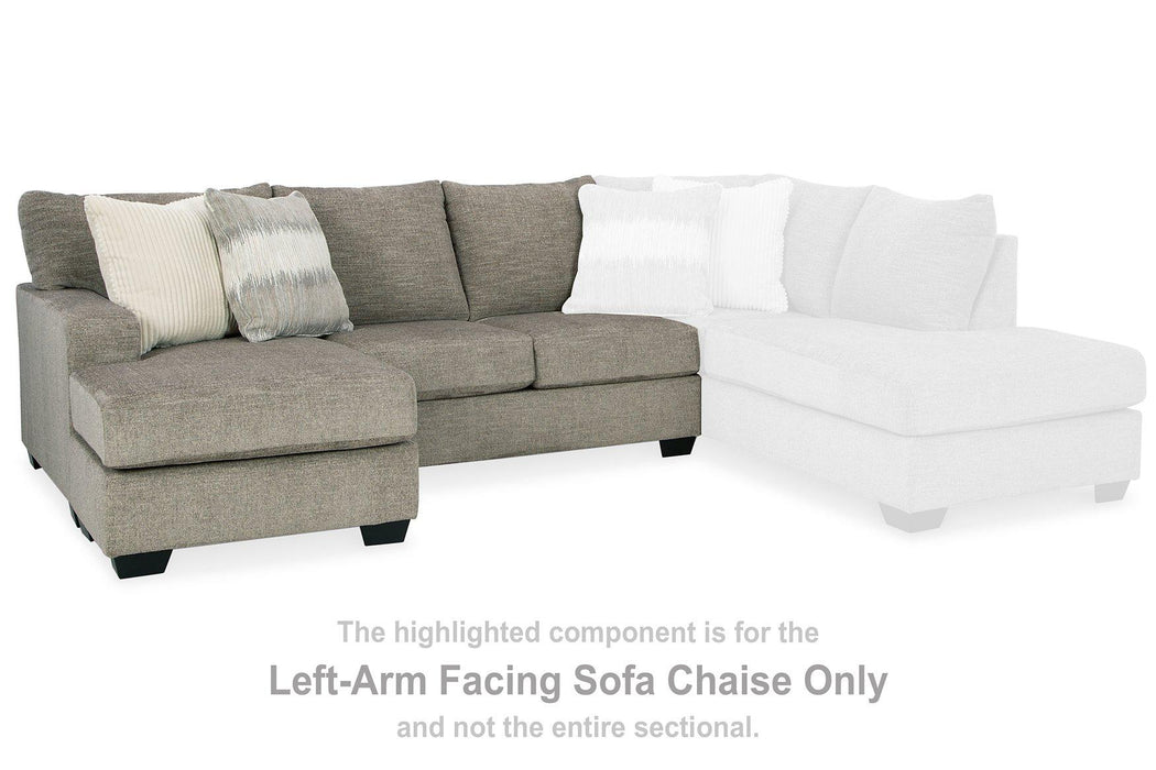 Creswell Sectional with Chaise - Abundant Home Collections