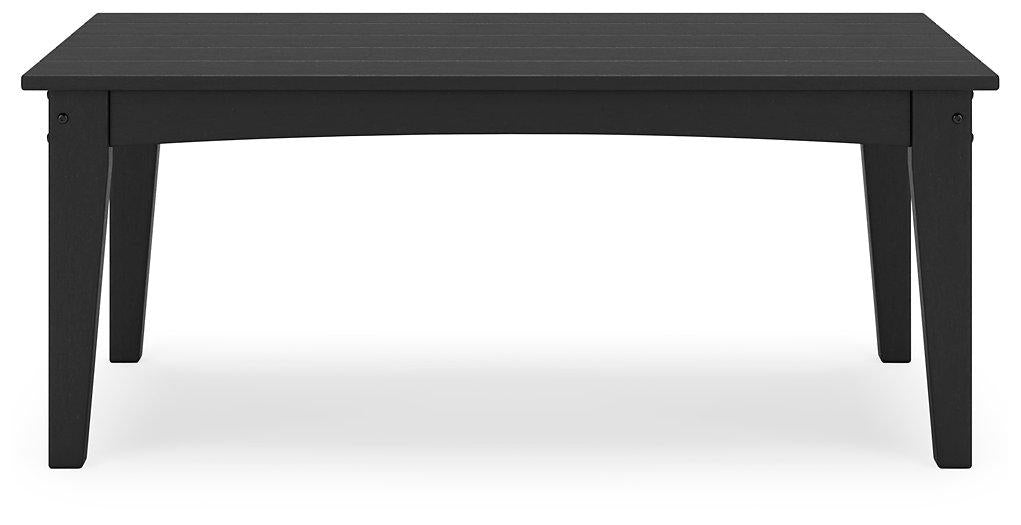 Hyland wave Outdoor Coffee Table - Abundant Home Collections