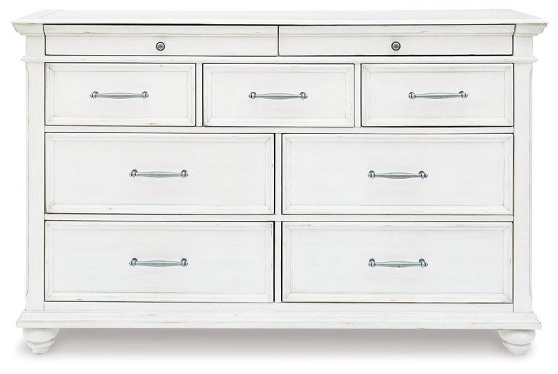 Kanwyn Dresser and Mirror - Abundant Home Collections