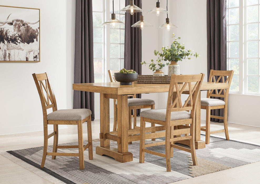 Havonplane Counter Height Barstool - Abundant Home Collections