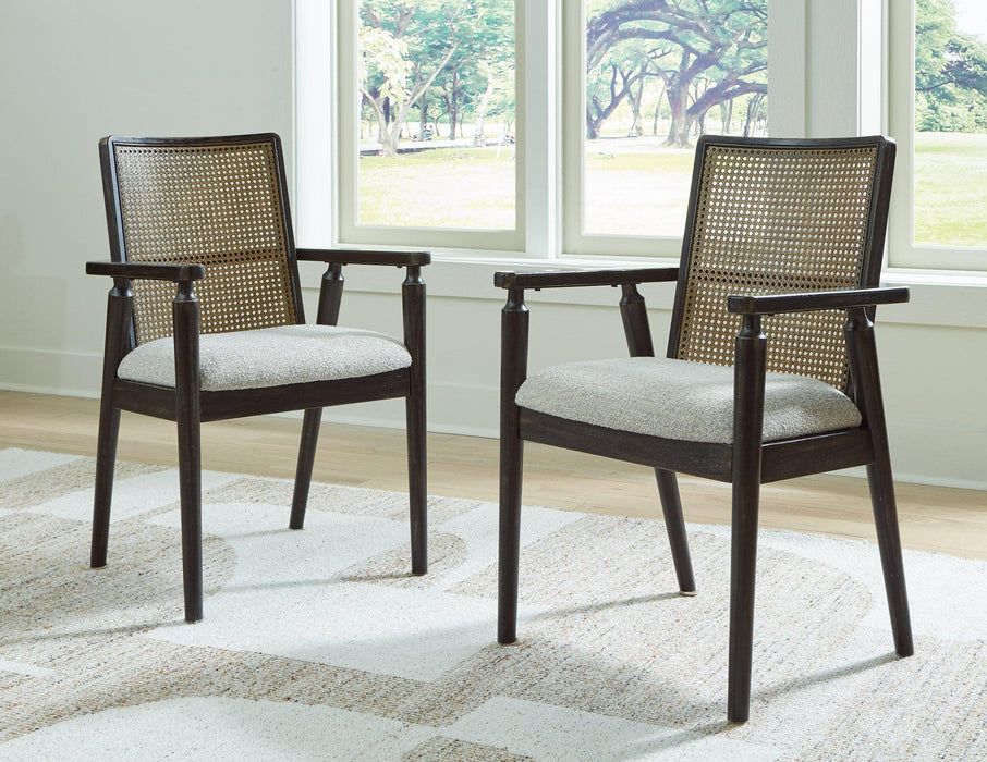 Galliden Dining Arm Chair - Abundant Home Collections